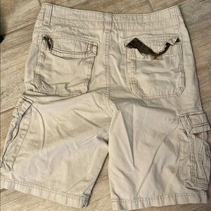 Unionbay Cream Cargo Shorts